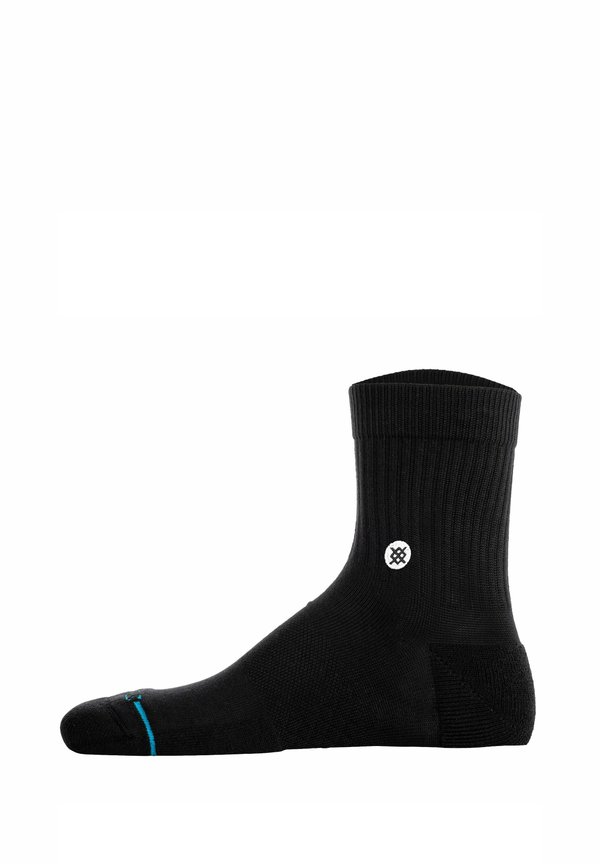 UNISEX 6ER PACK - ICON QUARTER LOGO BASIC - Socks - schwarz weiß3