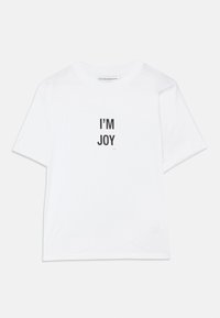 SLOGAN TEE - Marškinėliai su spaudiniu - white