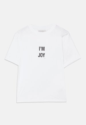 SLOGAN TEE - Print T-shirt - white