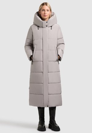 SOULANI5 MATT - Wintermantel - blizzard grey