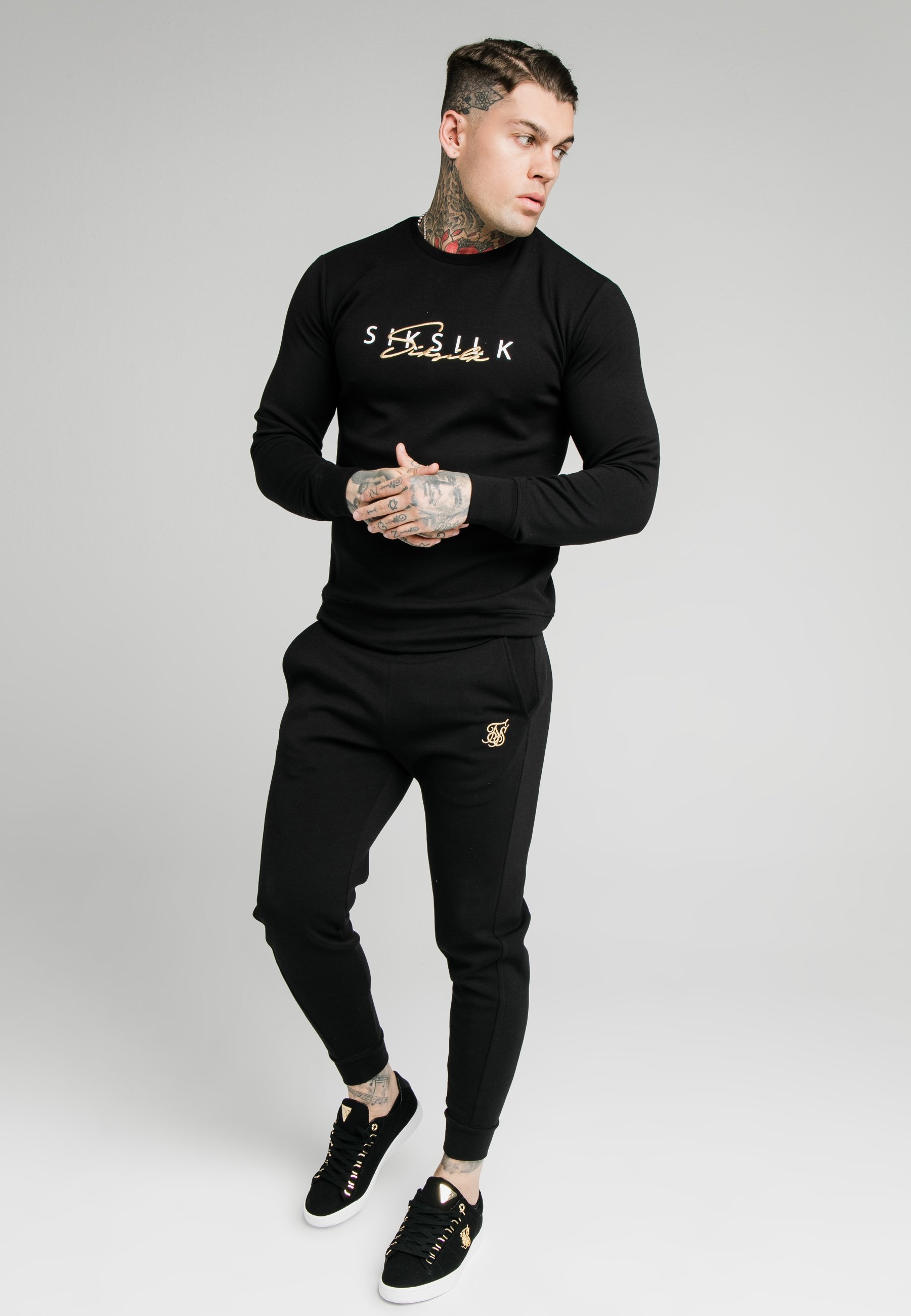 SIKSILK Sudadera - black/negro - Zalando.es