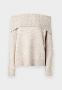 JJXX OFF SHOULDER - Pullover - fog