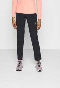 Mammut RUNBOLD ZIP OFF PANTS WOMEN - Outdoorbukser - black