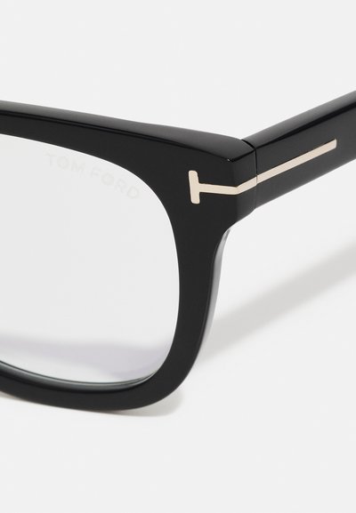 Tom Ford UNISEX - Sinistä valoa suodattavat lasit - shiny black
