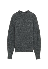 TOM TAILOR DENIM MIT STEHKRAGEN - Vesta - shale grey melange