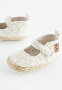 Next MARY JANE EMBROIDERED REGULAR FIT - Babyskor - ecru cream