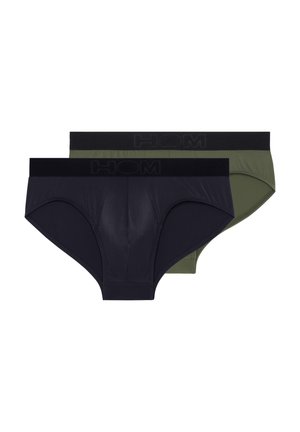 2 PACK - Slip - schwarz/grün