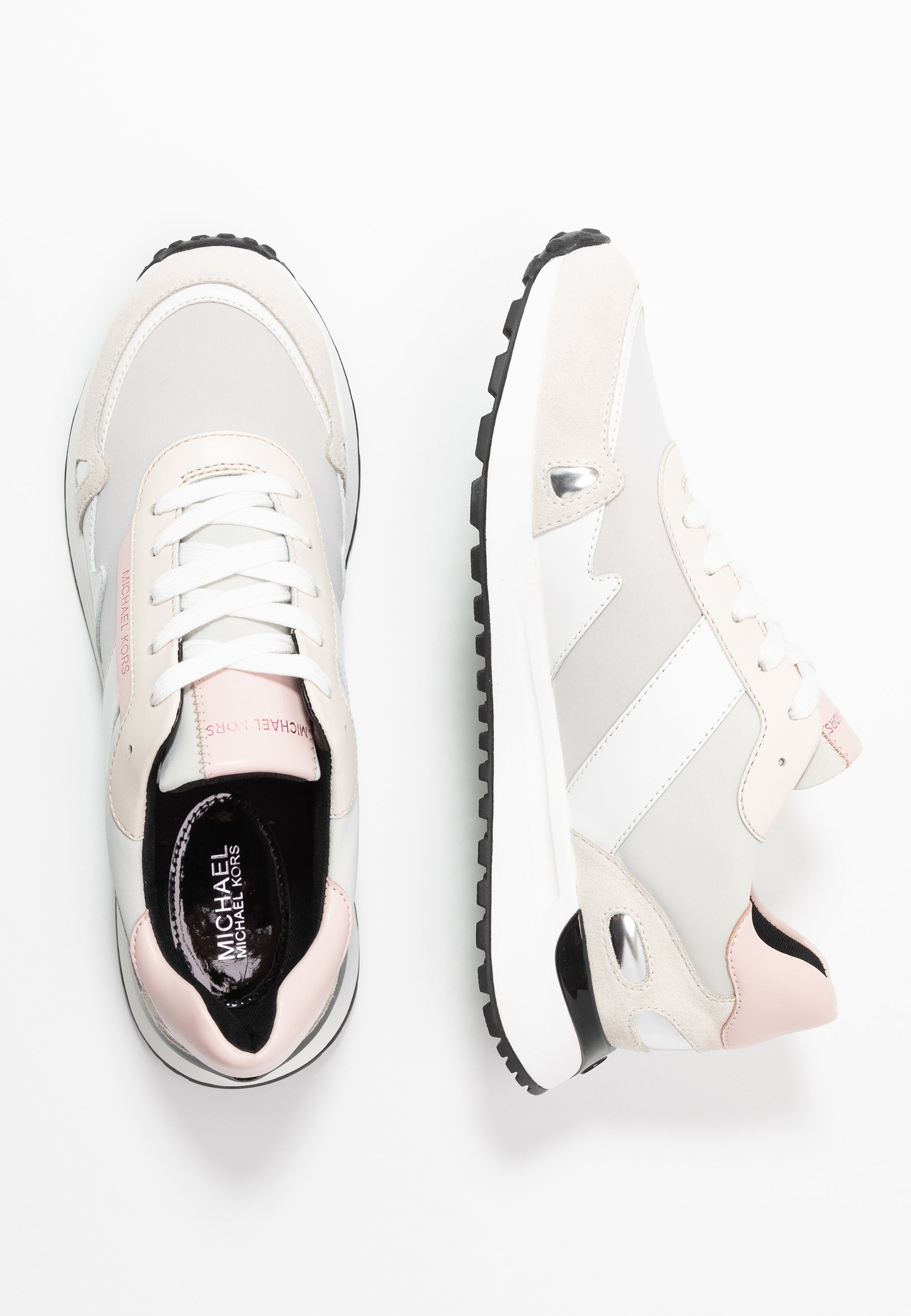 MICHAEL Michael Kors MONROE TRAINER - Joggesko - aluminum MICHAEL Michael Kors MONROE TRAINER - Joggesko - aluminum