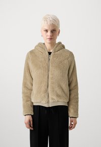 ONLY Petite ONLANNA CONTACT JACKET - Ziemas jaka - humus