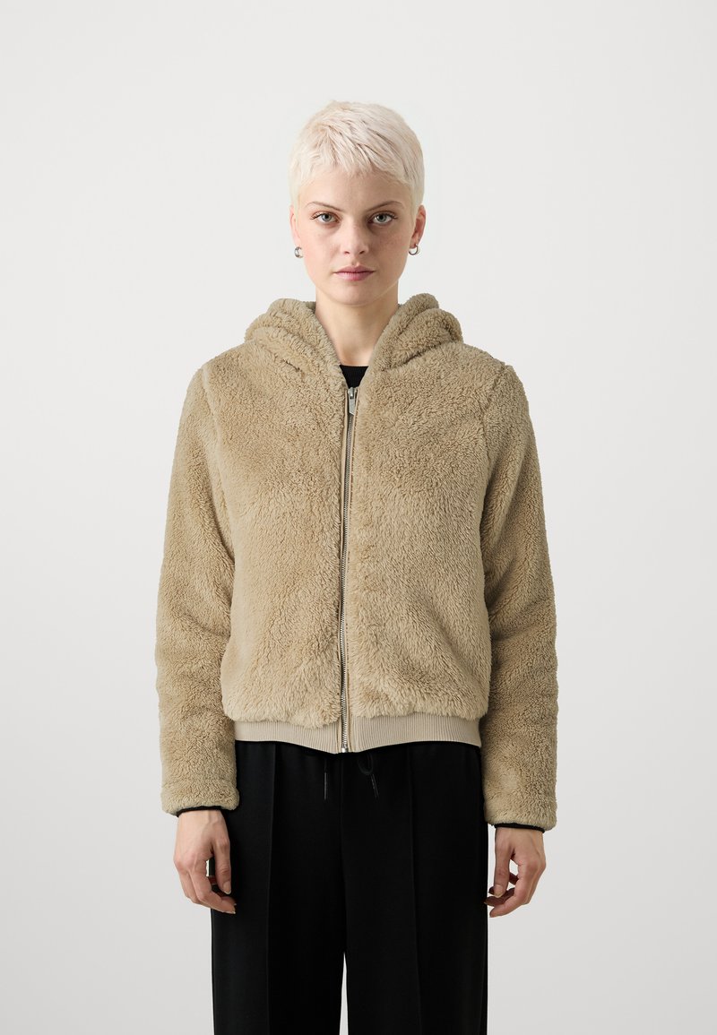 ONLY Petite ONLANNA CONTACT JACKET - Ziemas jaka - humus