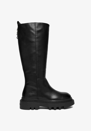 Juicy Couture, JUICY COUTURE BOOTS WOMEN'S BLACK 5906751427996 - Plateaulaarzen - black