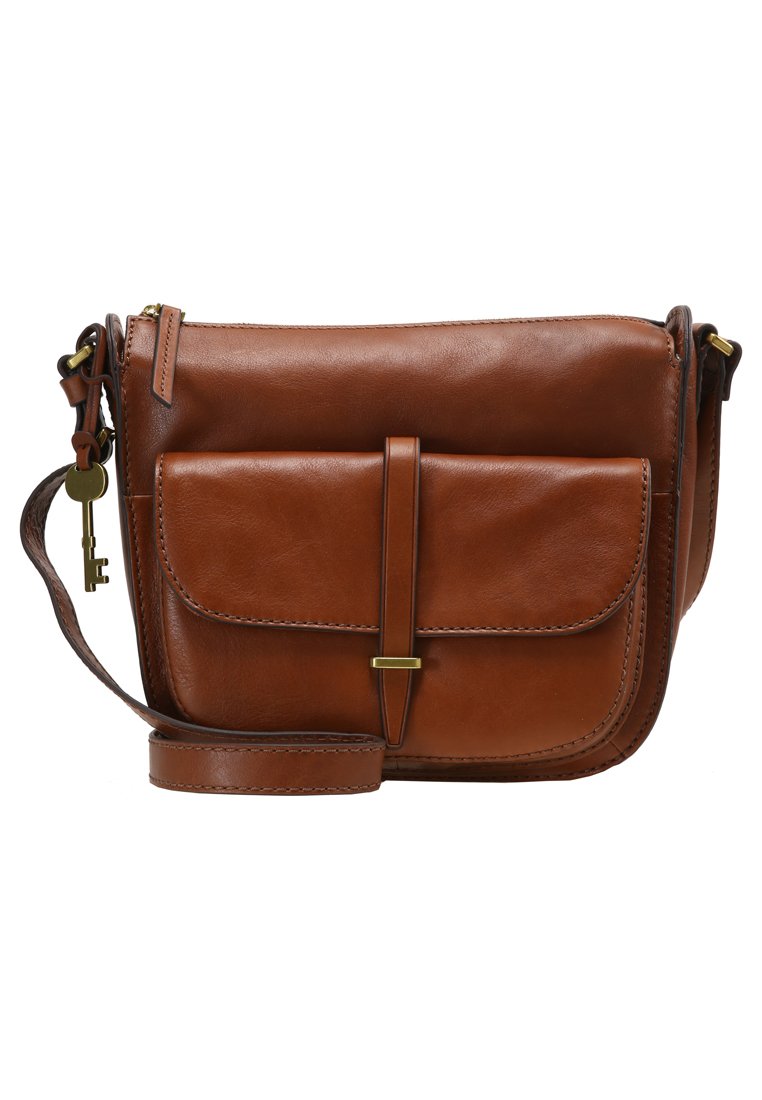 Fossil RYDER CROSSBODY Skulderveske medium brown Fossil RYDER CROSSBODY Skulderveske medium brown
