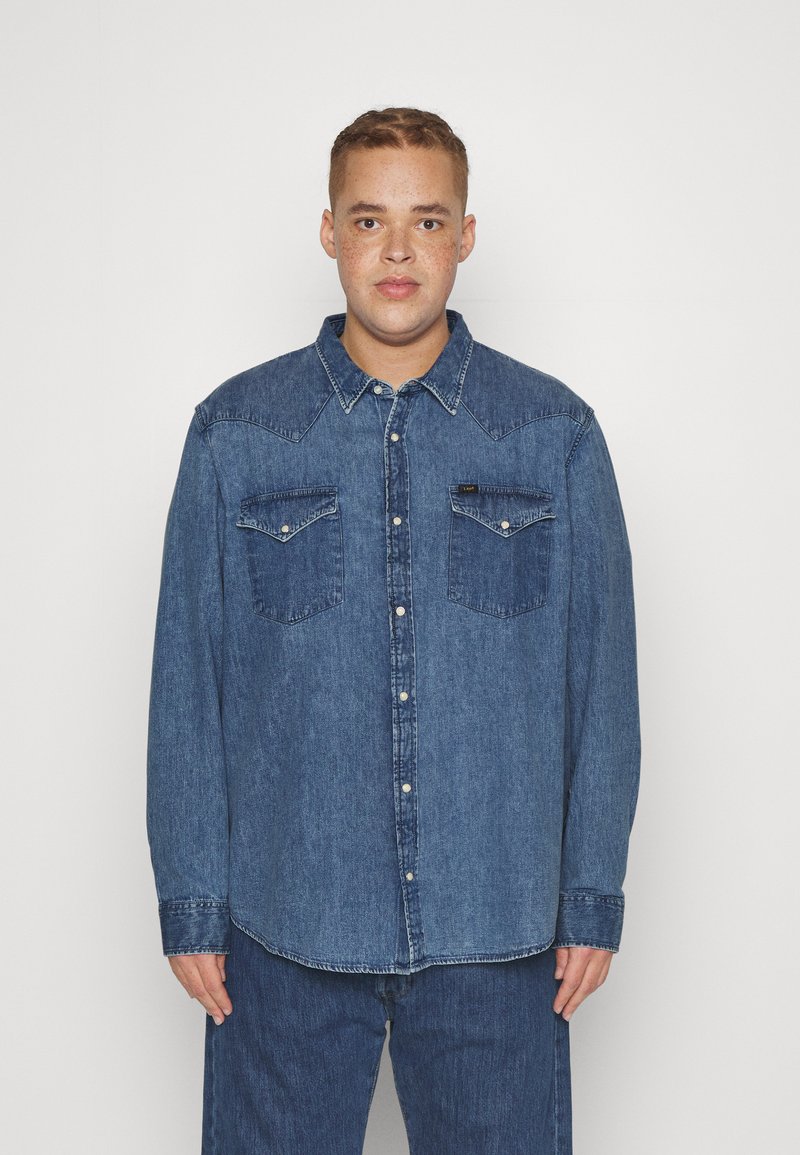 Lee REGULAR WESTERN - Ing - prep blue