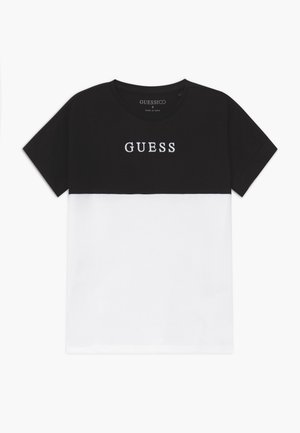 JUNIOR MIDI - T-shirt med print - jet black