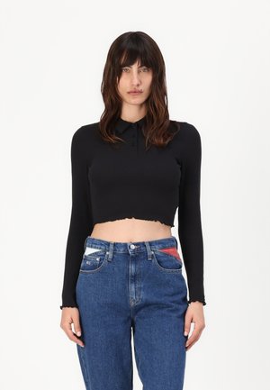 SCALLOP  - Langærmet T-shirt - black