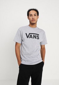 Vans - Camiseta estampada - athletic heather black Imagen en miniatura 1