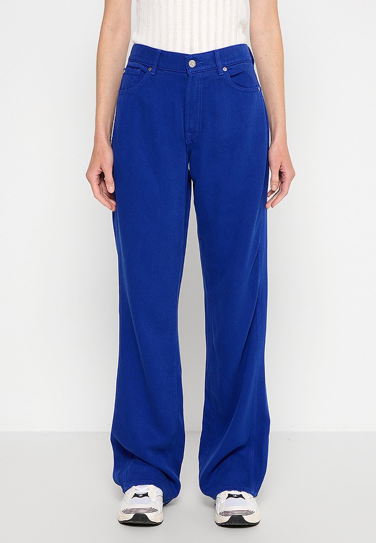 7 For All Mankind Relaxed fit jeans koningsblauw