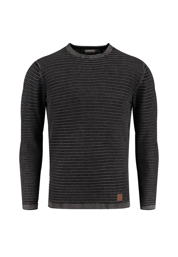 MANUEL ROUND - Strickpullover - anthra