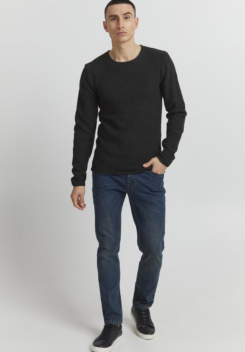Herren Strickjacken | INDICODE JEANS IDCORTO Strickpullover black/schwarz - RU67911 Herren Strickjacken | INDICODE JEANS IDCORTO Strickpullover black/schwarz - RU67911
