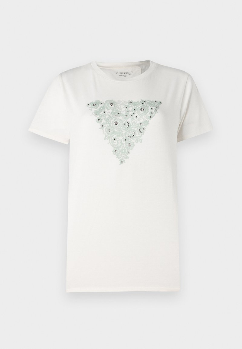 Guess T-shirt print crème