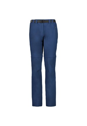 CMP ZIP OFF - Friluftsbyxor - blue