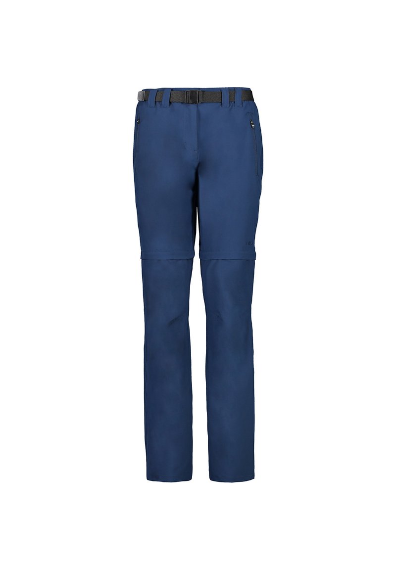 CMP ZIP OFF - Friluftsbyxor - blue