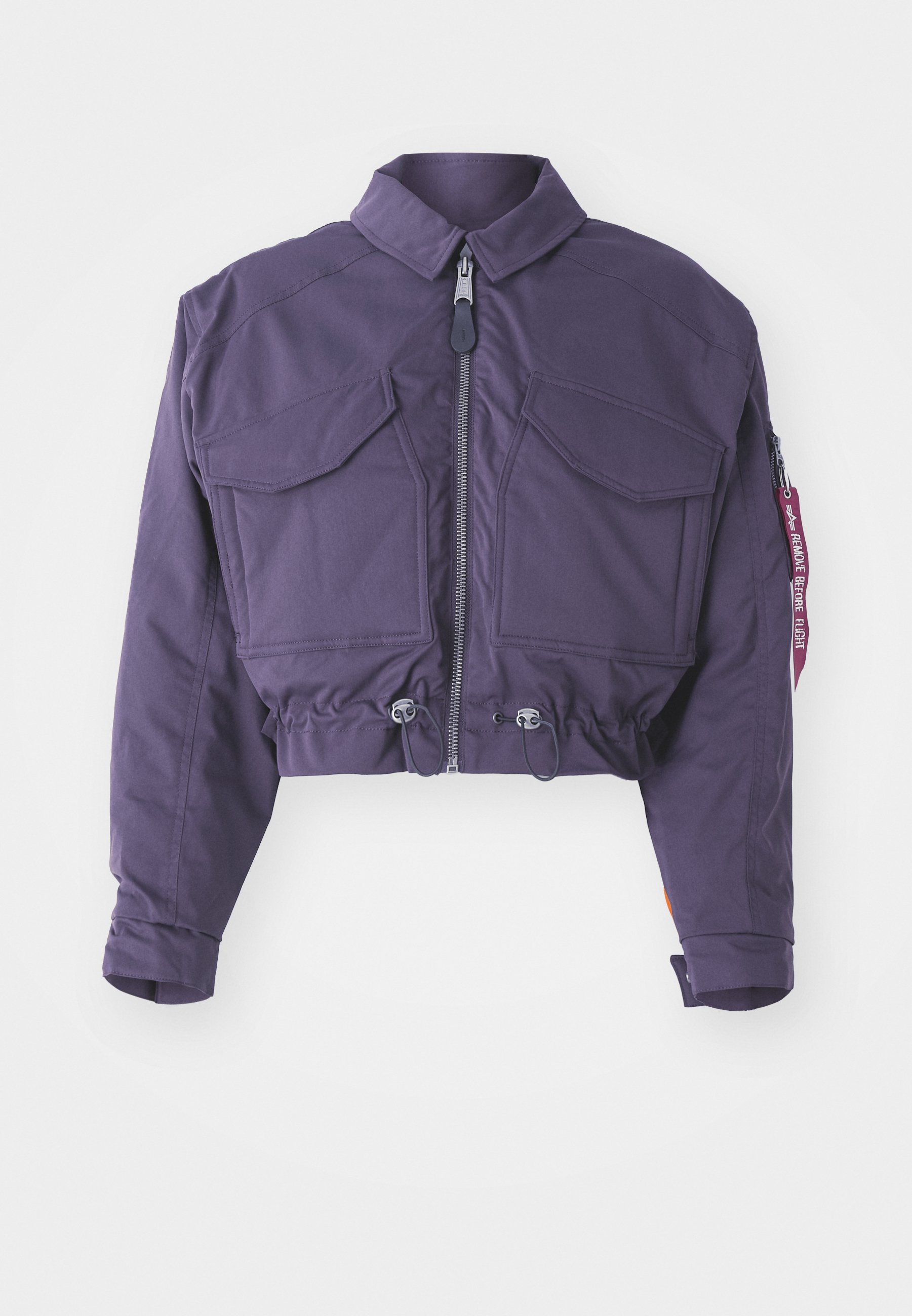 ジャケット・アウター Alpha double-end nylon flight jacket Alpha Industries FIELD FLIGHT JACKET - Bomber Jacket - plum