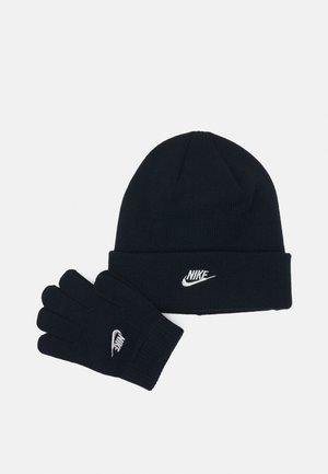 GIRLS CLUB BEANIE GLOVE UNISEX SET - Fingerhandschuh - black