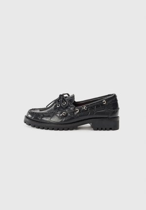 SIENNA - Scarpe da barca - black