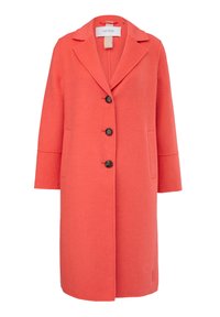 comma casual identity LOOSE FIT AUS DOUBLEFACE - Klassischer Mantel - koralle