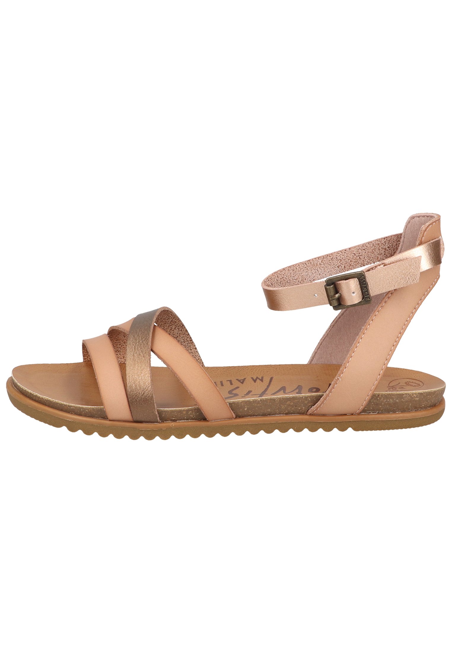 Blowfish Malibu VEGAN GRANOLA - T-bar sandals - karat gold  324/gold-coloured - Zalando.de