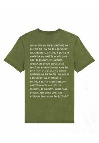 Mira Paris YOU GO VINTAGE UNISEX TEE - Tričko s potlačou - green