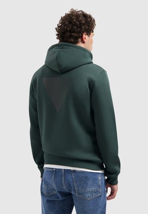 REGULAR FIT - Hoodie - dark green