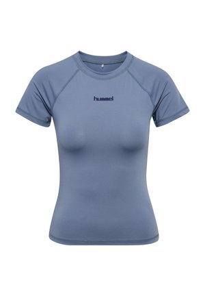 Hummel, HUMMEL HMLPRIMA W T-SHIRT S/S - Sport T-Shirt - flint stone