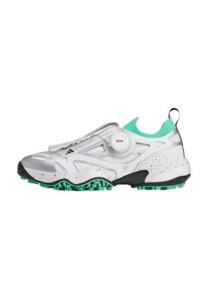 adidas by Stella McCartney CODECHAOS BOA - Golf shoes - core white bright green silver met