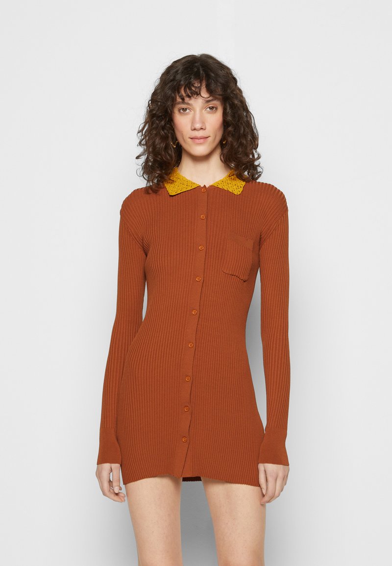 Damen Strickjacken | STAUD CARLSBAD Strickjacke tan/goldie/camel - QX20215 Damen Strickjacken | STAUD CARLSBAD Strickjacke tan/goldie/camel - QX20215
