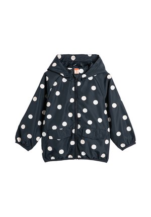 POLKA DOT WITH HOODED PATTERNED - Parka - dark blue