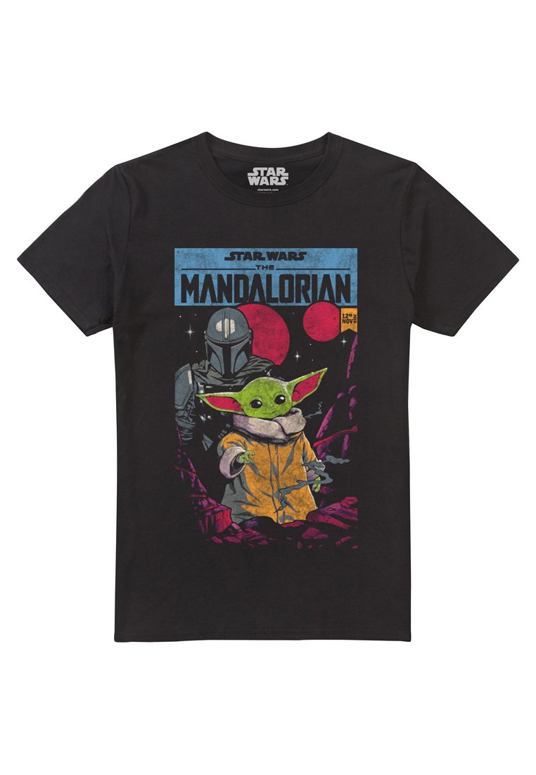 Star Wars T-shirt print zwart