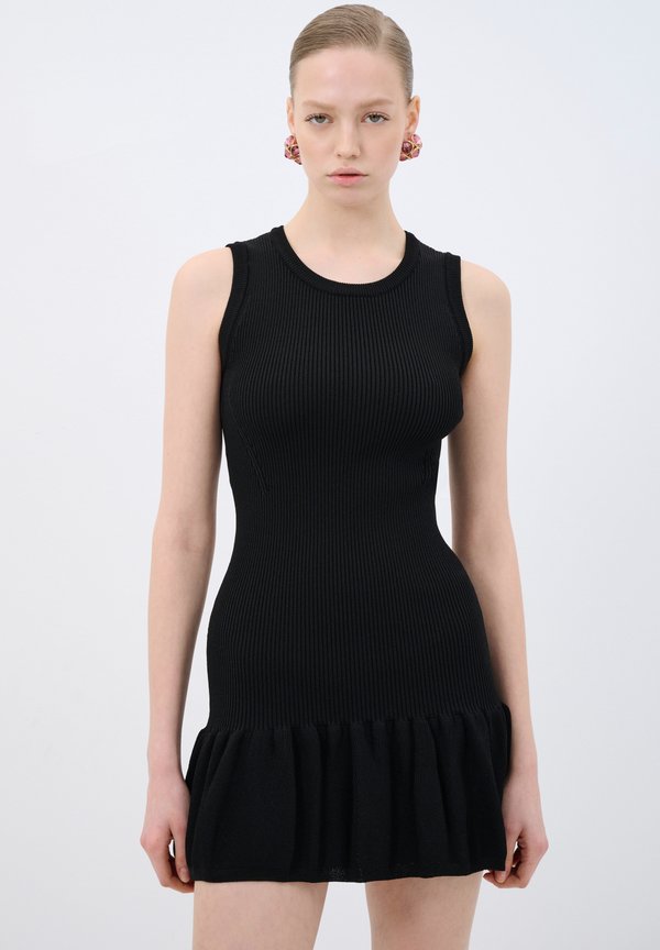 RUFFLED  - Strickkleid