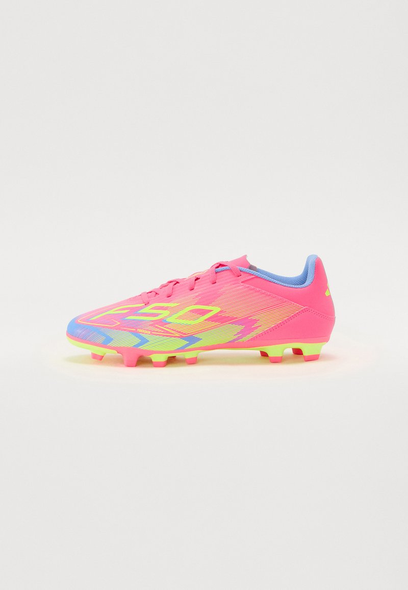 adidas Performance - F50 CLUB FIRM/MULTI-GROUND - Moulded stud football boots - lucid pink/lucid lemon/blue fusion, Enlarge
