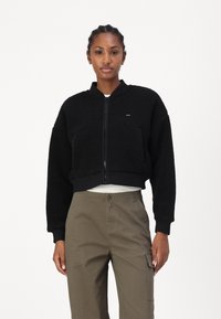 Tommy Jeans Flisinė striukė - black