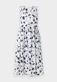 ELINA DRESS - Day dress - white/navy