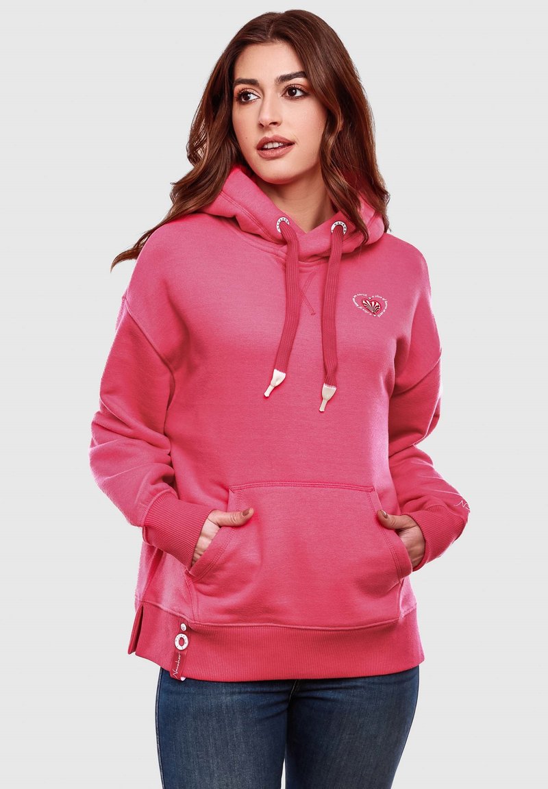Navahoo Felpa con cappuccio - pink