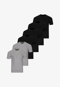 Non sélectionné, schwarz grau