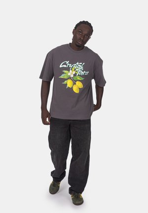 LEMON - T-shirt print - volcano grey