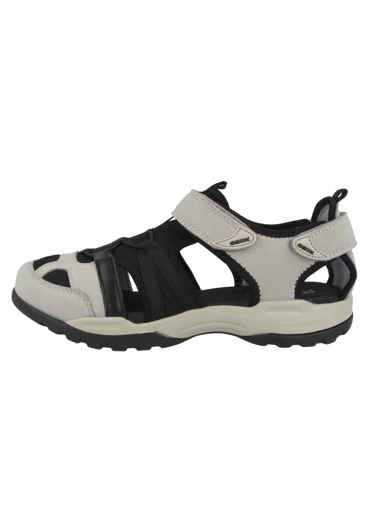 Geox Riemensandalette - light grey-black (d02dwa0au14c0060)/grau