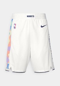 Nike Performance NBA DENVER NUGGETS SHORTS - Sporto klubų atributika - white/college navy