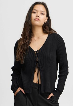 ICHI IHKALESSI - Cardigan - black