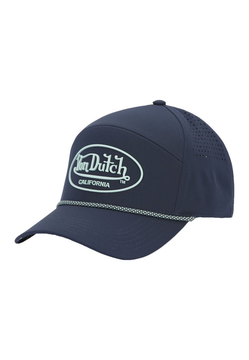 Von Dutch 6 PANNEAUX ET PATCH   - Casquette - bleu