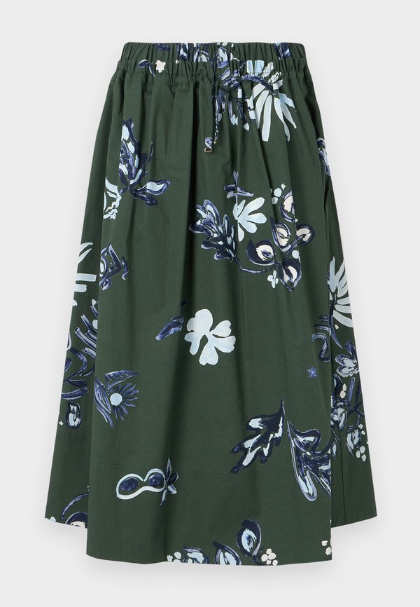 ZAMBIA - Maxi skirt - verde scuro4